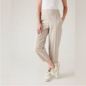 ATHLETA Pantalon 3/4 Jambe Large Stellar Wide Crop Pants. 8P. NWT. $129!